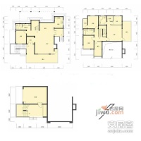 白云深处别墅区4室2厅3卫347㎡户型图