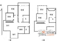 东海名仕家园5室3厅3卫265㎡户型图