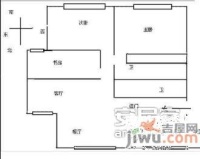 远大花园3室2厅1卫133㎡户型图