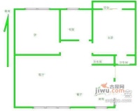 廣宇西城年華3室2廳1衛129㎡戶型圖