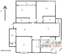 廣宇西城年華5室3廳3衛戶型圖