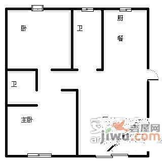 紫竹人家4室3厅2卫153㎡户型图