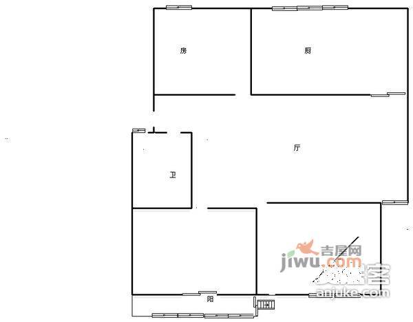 铭雅苑东区3室2厅1卫140㎡户型图