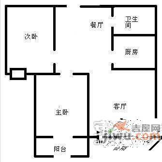 温兴风情苑3室2厅2卫106㎡户型图