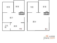 三墩颐景园荷风苑5室2厅2卫户型图