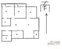 景芳六区3室2厅2卫140㎡户型图