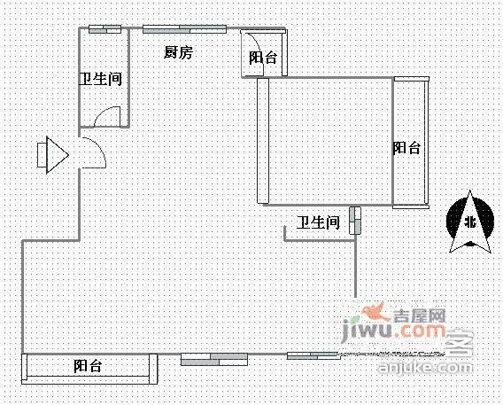 金色钱塘5室2厅3卫232㎡户型图