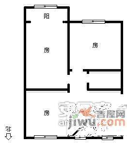 和平小区3室1厅1卫128㎡户型图