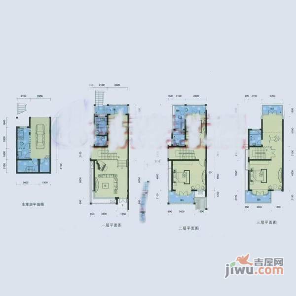 中粮湘湖人家5室3厅3卫275㎡户型图