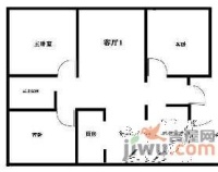 中粮湘湖人家3室2厅1卫82㎡户型图