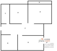 翠苑五区3室2厅1卫150㎡户型图