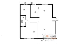 翡翠城2室2厅2卫113㎡户型图