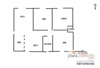 西房云溪香山3室2厅1卫137㎡户型图