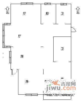 西房云溪香山3室2厅2卫163㎡户型图