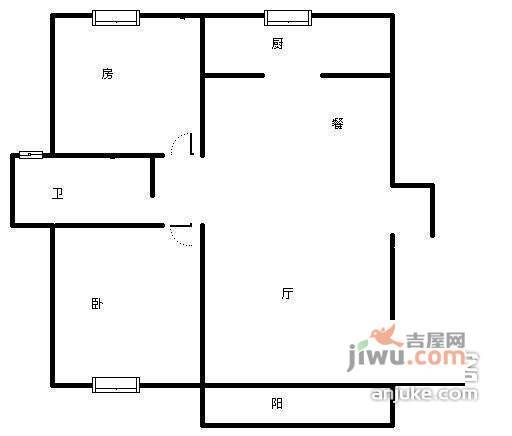 竹海水韵3室2厅2卫162㎡户型图