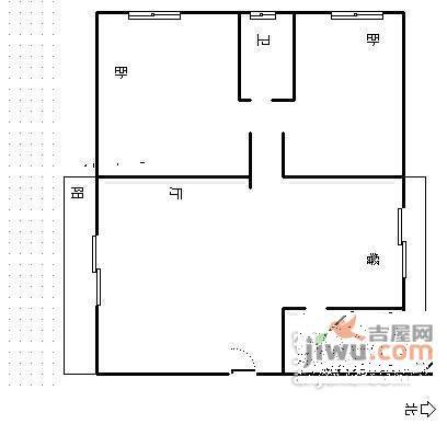 竹海水韵2室2厅2卫139㎡户型图