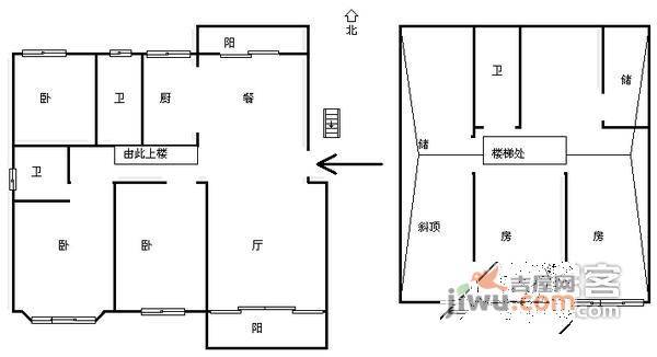 爵士风情雅兰苑5室3厅3卫223㎡户型图