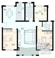 闲林山水丹枫苑3室2厅3卫169㎡户型图