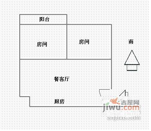 湘湖家园3室2厅1卫121㎡户型图