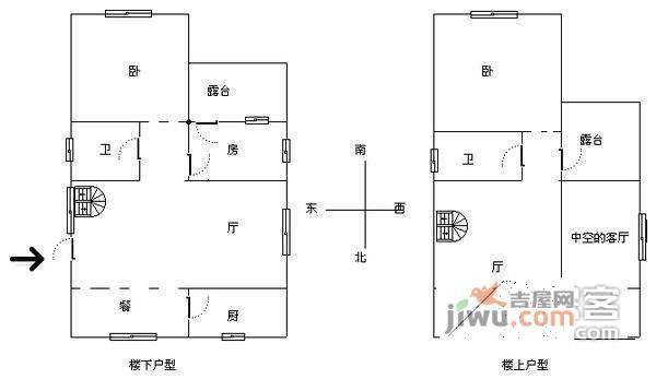 世纪新城5室3厅3卫226㎡户型图