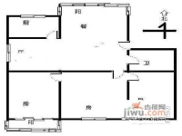 紫金小区3室2厅2卫115㎡户型图