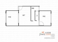 红桥公寓2室1厅1卫70㎡户型图