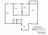 都景园小区3室2厅2卫136㎡户型图