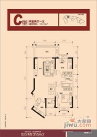 常阳永清城2室2厅1卫108㎡户型图