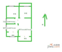 汇龙花园3室2厅1卫135㎡户型图