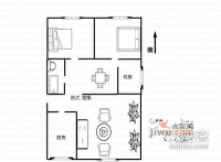 阜华大厦2室2厅1卫户型图
