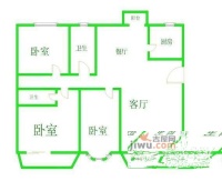 东方现代花园3室2厅2卫128㎡户型图