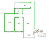 佳兴苑2室2厅1卫户型图