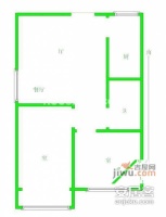 雅琪公寓1室1厅1卫户型图