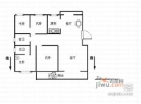 滨湖名邸4室2厅2卫117㎡户型图