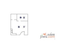 锦坤公寓楼1室0厅1卫42㎡户型图