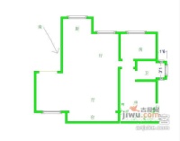 锦绣江南2室2厅1卫96㎡户型图