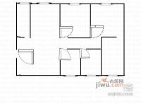 福星城市花园4室2厅2卫户型图