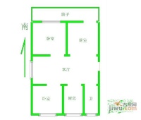 东亭小区3室1厅1卫141㎡户型图