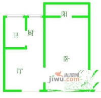 东亭小区1室1厅1卫89㎡户型图