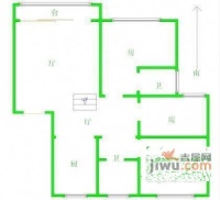 成功花园3室2厅1卫133㎡户型图