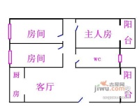 武泰闸小区3室2厅1卫107㎡户型图