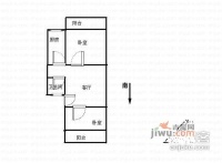 武泰闸小区2室1厅1卫88㎡户型图