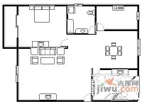 辉煌公寓3室2厅2卫146㎡户型图