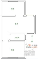 添乐花园2室1厅1卫80㎡户型图