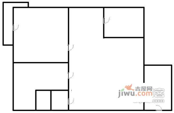 长城坐标城2室2厅2卫112㎡户型图