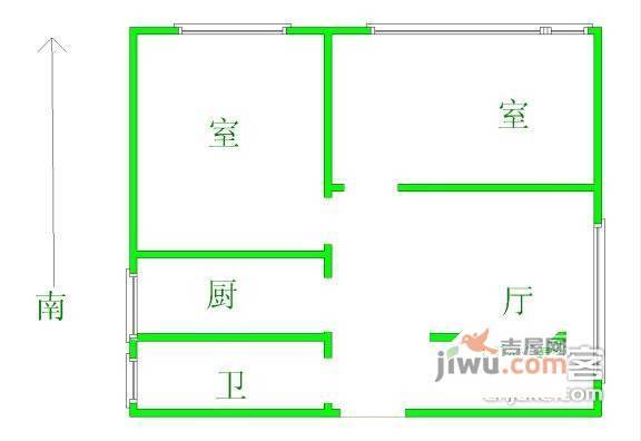 馨都雅园3室2厅1卫118㎡户型图