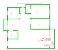 馨都雅园3室2厅2卫150㎡户型图