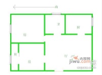 关东康居园2室2厅1卫105㎡户型图