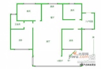 汉口花园一期3室2厅2卫168㎡户型图