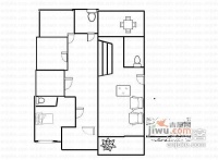 松涛苑5室2厅3卫170㎡户型图